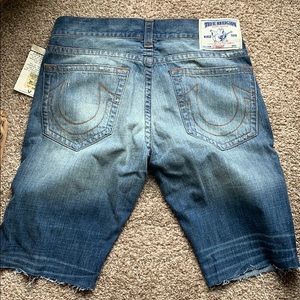 True religion jean shorts
